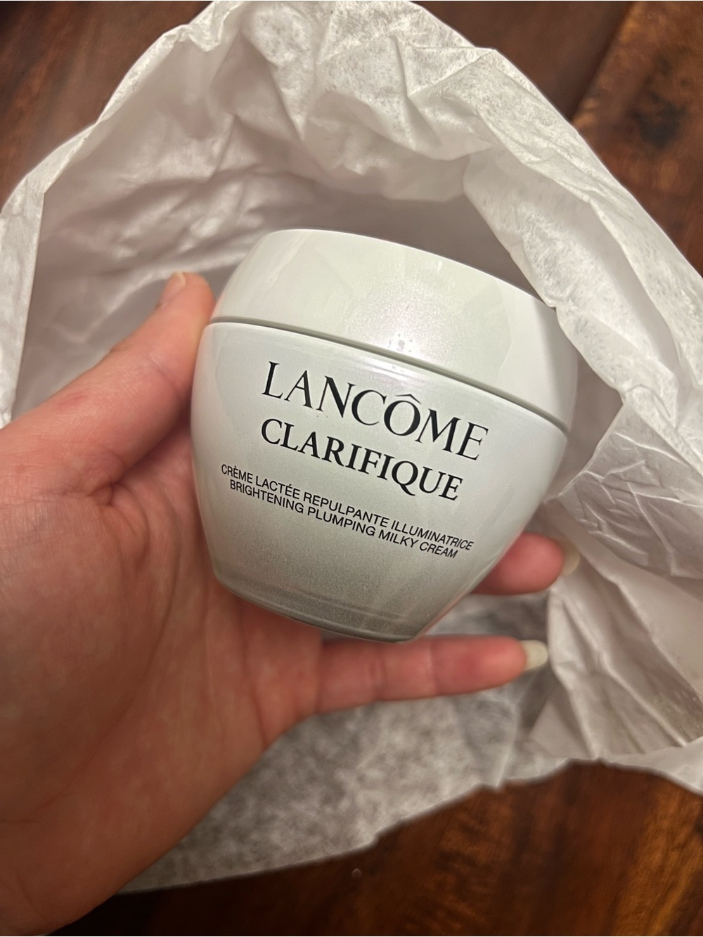 New Sealed Lancome Clarifique Brightening Plumping Milky Cream 1.69oz new No box